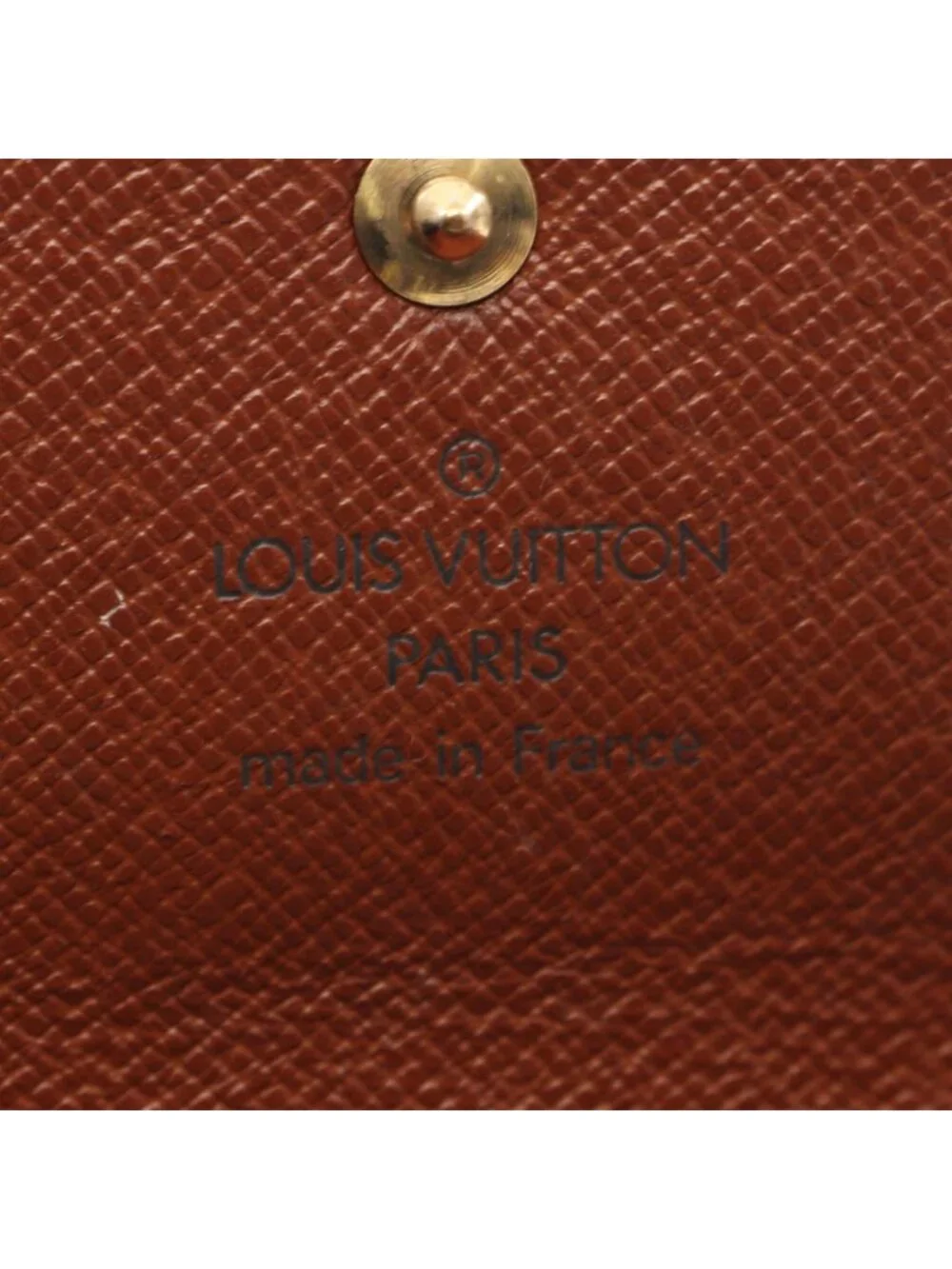 Louis Vuitton Trifold Wallet Porto Tresor International Canvas